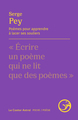 Poèmes pour apprendre à lacer ses souliers (9791027803200-front-cover)