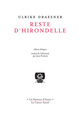 Reste d'hirondelle (9791027800124-front-cover)