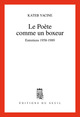 Le Poète comme un boxeur. Entretiens (1958-1989) (9782020221931-front-cover)