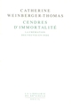 Cendres d'immortalité. La crémation des veuves en Inde (9782020282031-front-cover)