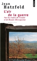 L'Air de la guerre, Sur les routes de Croatie et de Bosnie-Herzégovine (9782020232135-front-cover)