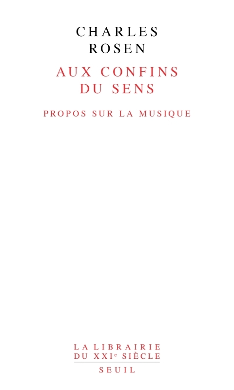 Aux confins du sens. Propos sur la musique (9782020247054-front-cover)