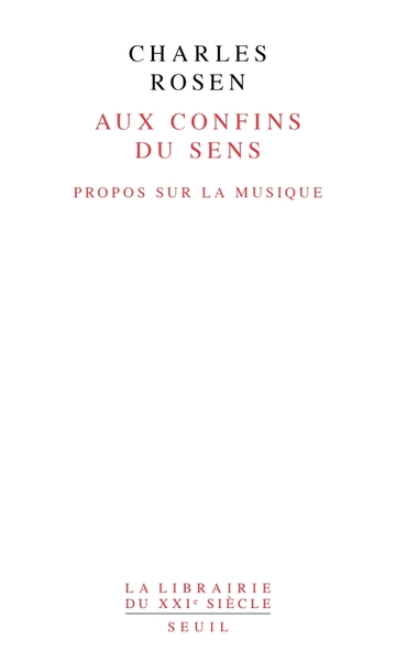 Aux confins du sens. Propos sur la musique (9782020247054-front-cover)