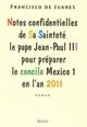 Notes confidentielles de Sa Sainteté le pape Jean-Paul III pour préparer le concile de Mexico I... (9782020281775-front-cover)