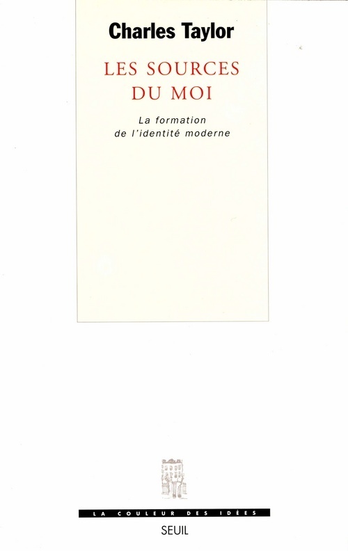 Les Sources du moi. La formation de l'identité moderne (9782020207126-front-cover)