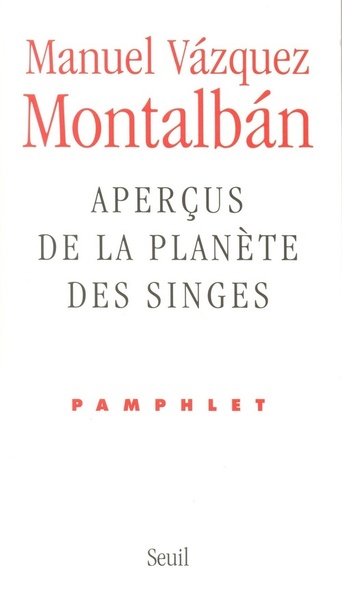 Aperçus de la planète des singes. Pamphlet (9782020249799-front-cover)