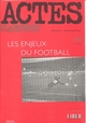 Actes de la recherche en sciences sociales, n° 103, Les Enjeux du football (9782020225403-front-cover)