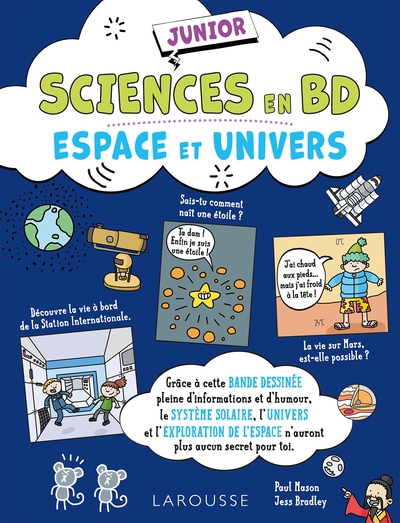 Sciences en BD junior - L'Espace (9782036041837-front-cover)