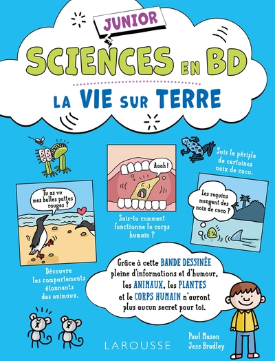 Sciences en BD junior La vie sur Terre (9782036041844-front-cover)