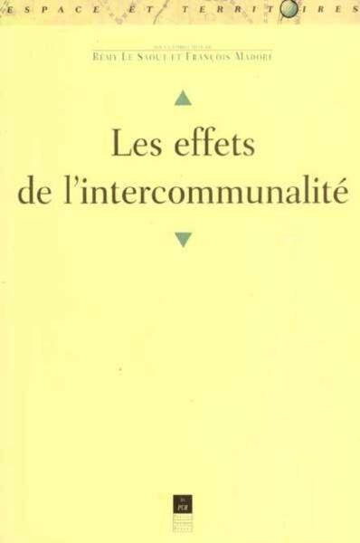 EFFETS DE L INTERCOMMUNALITE (9782868479709-front-cover)