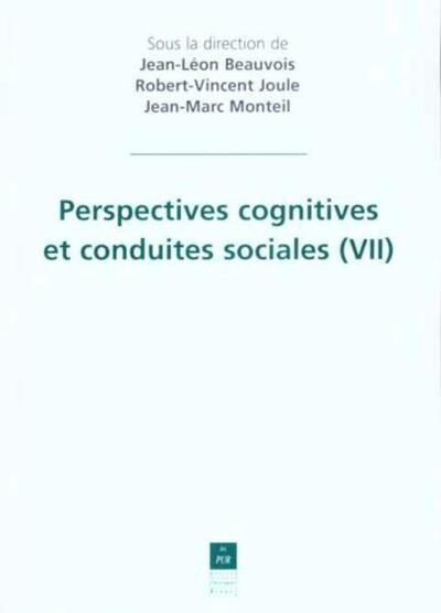 PERSPECTIVES COGNITIVES 7 (9782868474636-front-cover)