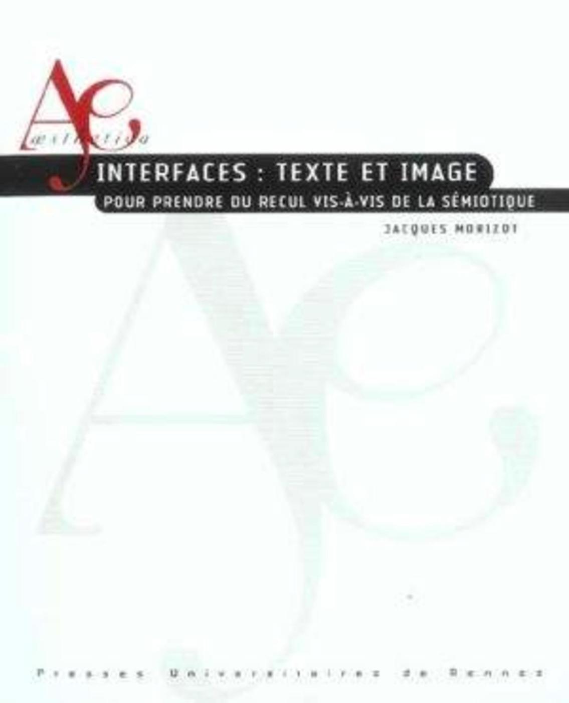 INTERFACES TEXTE ET IMAGE (9782868479464-front-cover)