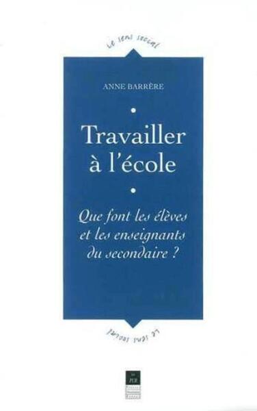 TRAVAILLER A L ECOLE (9782868479044-front-cover)