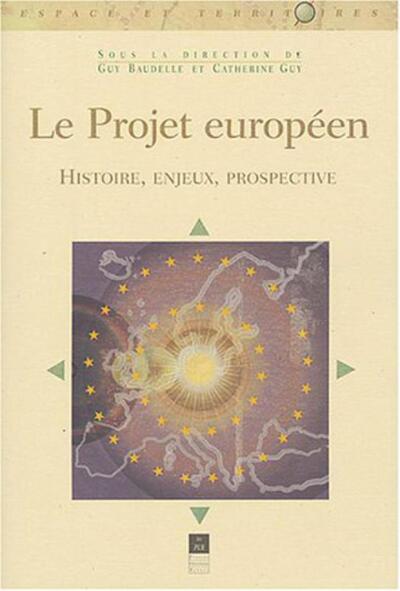 PROJET EUROPEEN (9782868479716-front-cover)