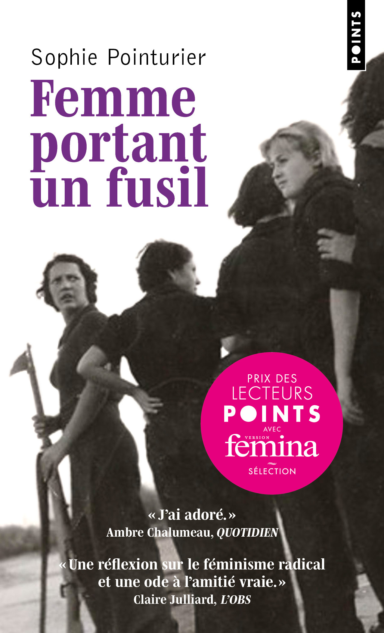 Femme portant un fusil (9791041419456-front-cover)