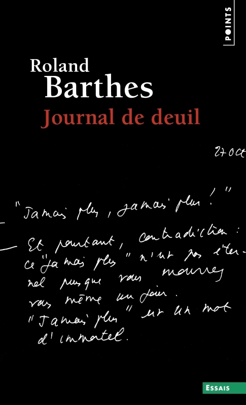 Journal de deuil.  26 octobre 1977 - 15 septembre 1979, 26 octobre 1977 - 15 septembre 1979 (9791041413232-front-cover)