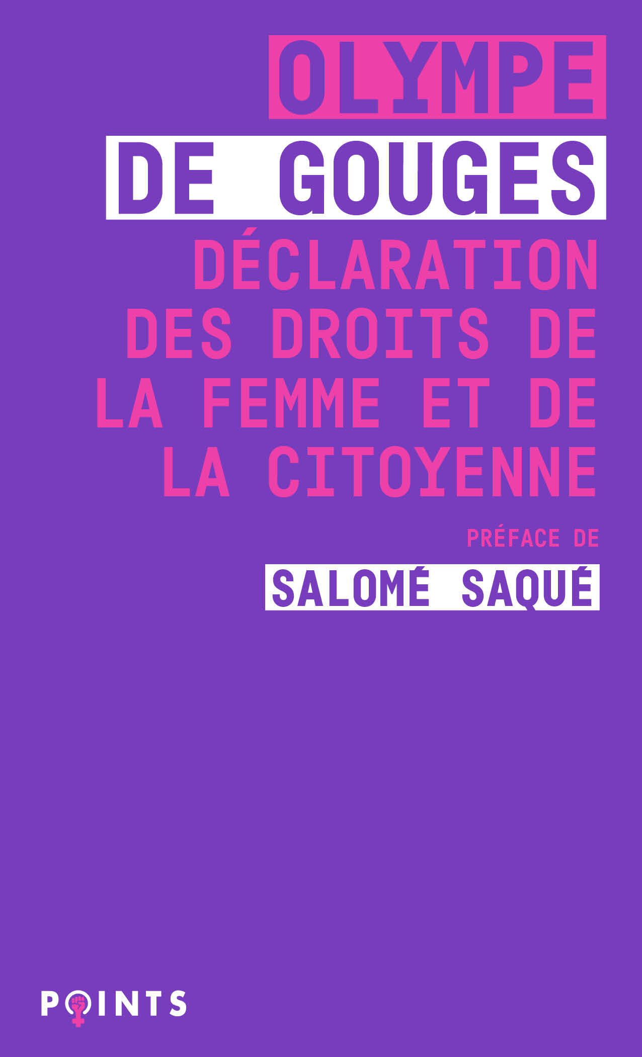 Déclaration des droits de la femme et de la citoyenne (9791041428410-front-cover)