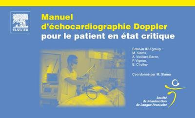 Manuel d'échocardiographie Doppler pour le patient en état critique (9782842999377-front-cover)