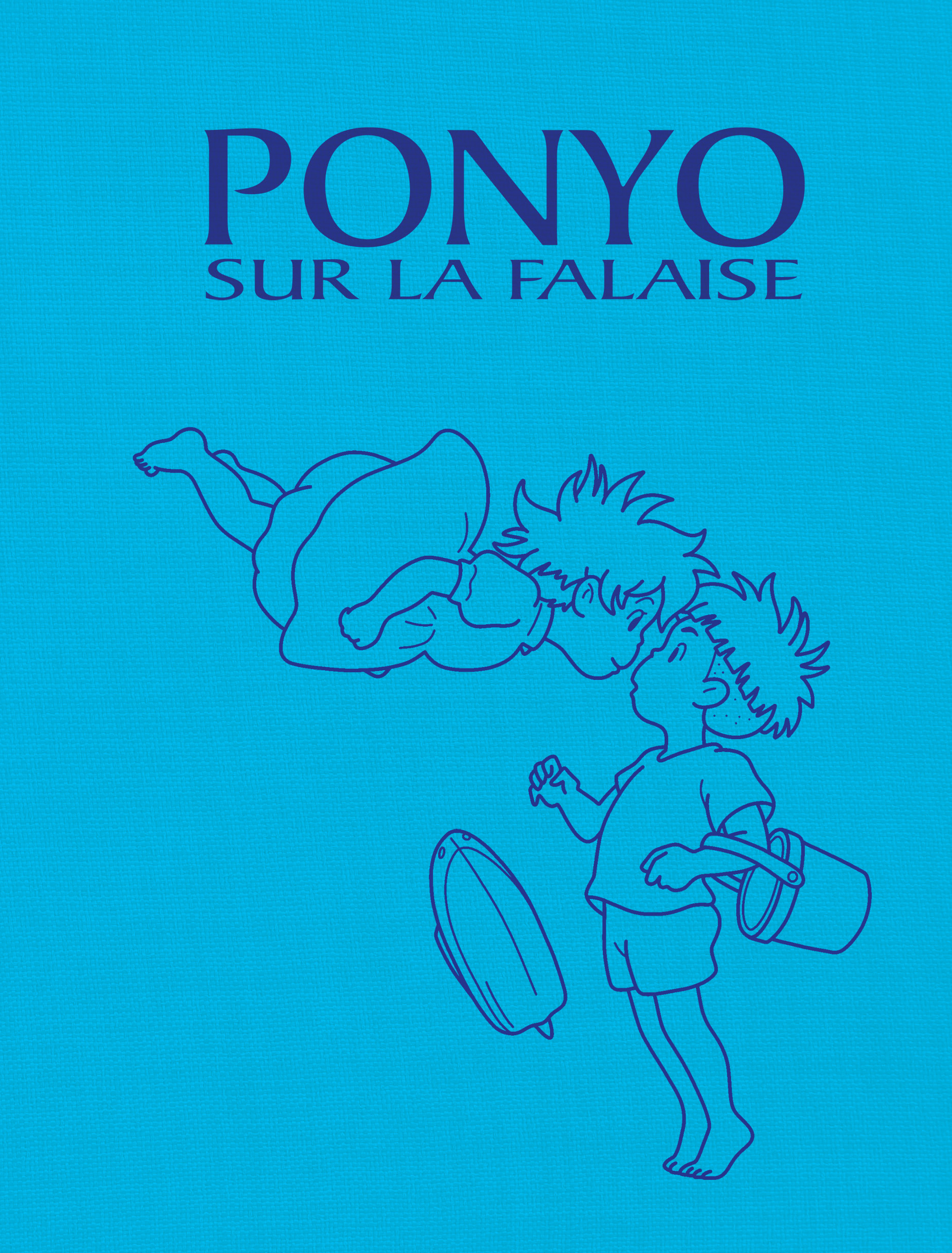 Ghibli : carnet toilé Ponyo (9782386400964-front-cover)