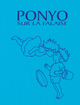 Ghibli : carnet toilé Ponyo (9782386400964-front-cover)