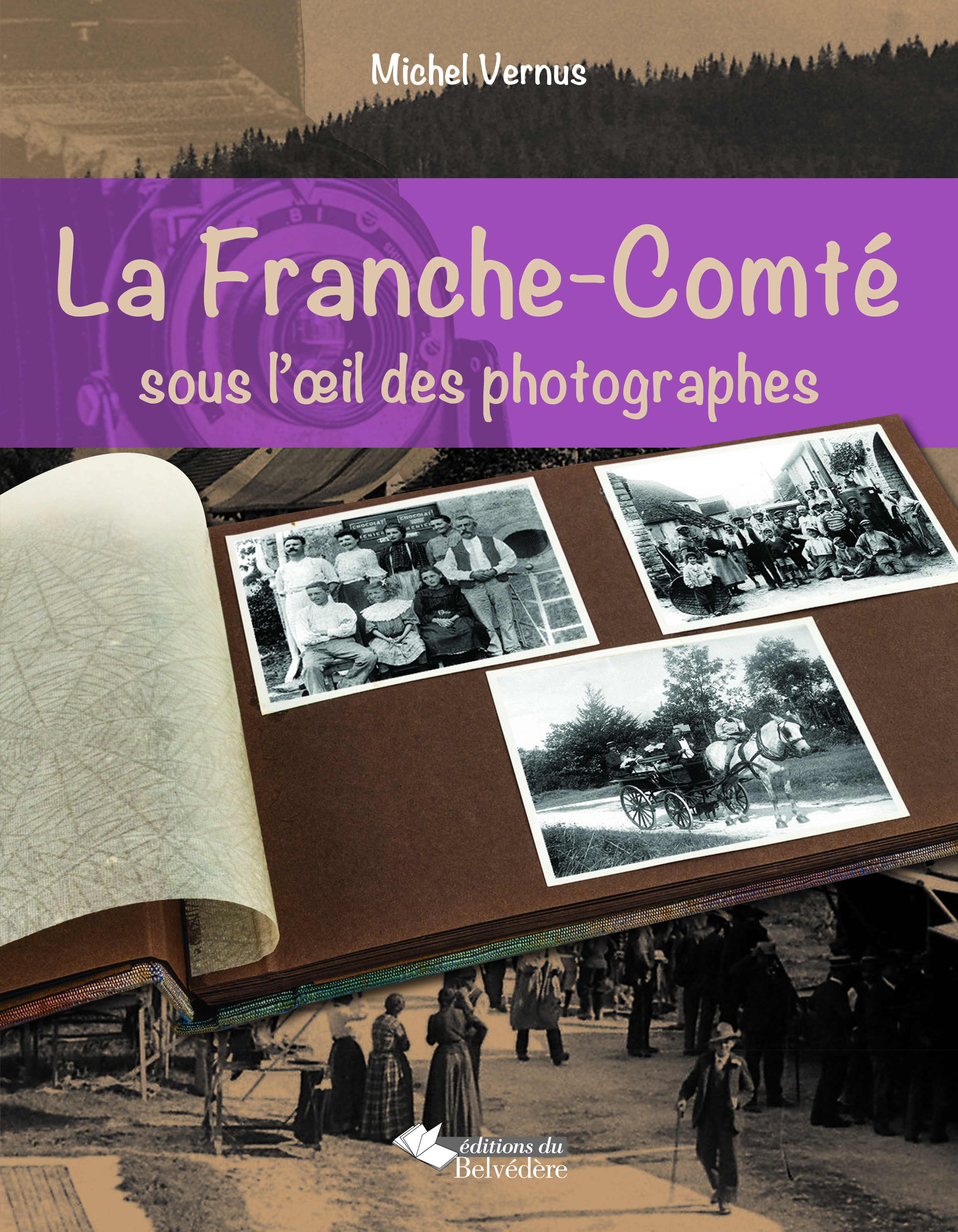 La Franche-Comté sous l'il des photographes (9782884193887-front-cover)