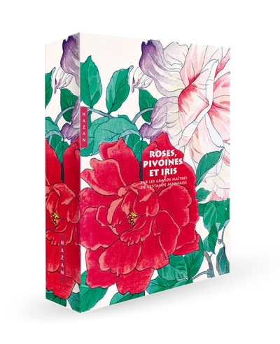 Roses, pivoines et iris par les grands maitres de l'estampe japonaise (coffret) (9782754114035-front-cover)
