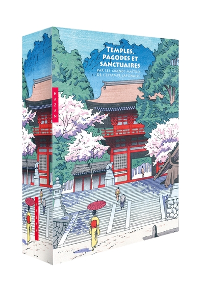 Temples, pagodes et sanctuaires par les grands maîtres de l'estampe japonaise (coffret) (9782754113007-front-cover)