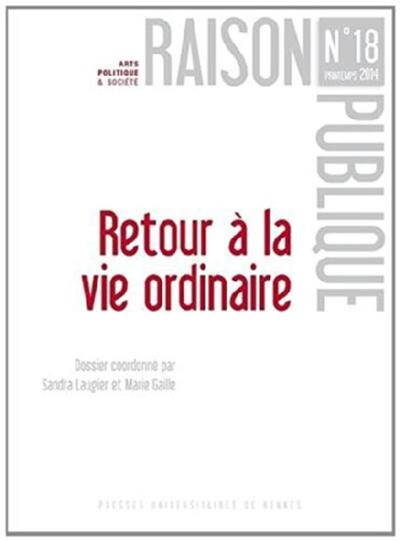 RETOUR A LA VIE ORDINAIRE (9782753533233-front-cover)
