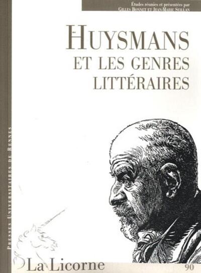 J K HUYSMANS ET LES GENRES LITTERAIRES (9782753510098-front-cover)