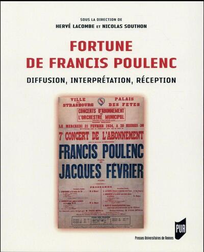 FORTUNE DE FRANCIS POULENC (9782753550063-front-cover)