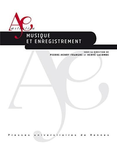 MUSIQUE ET ENREGISTREMENT (9782753533295-front-cover)