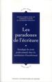 PARADOXES DE L ECRITURE (9782753520158-front-cover)