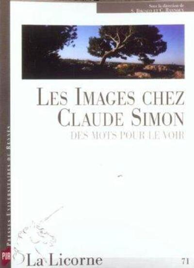 IMAGES CHEZ CLAUDE SIMON DES MOTS POUR LE VOIR (9782753500471-front-cover)
