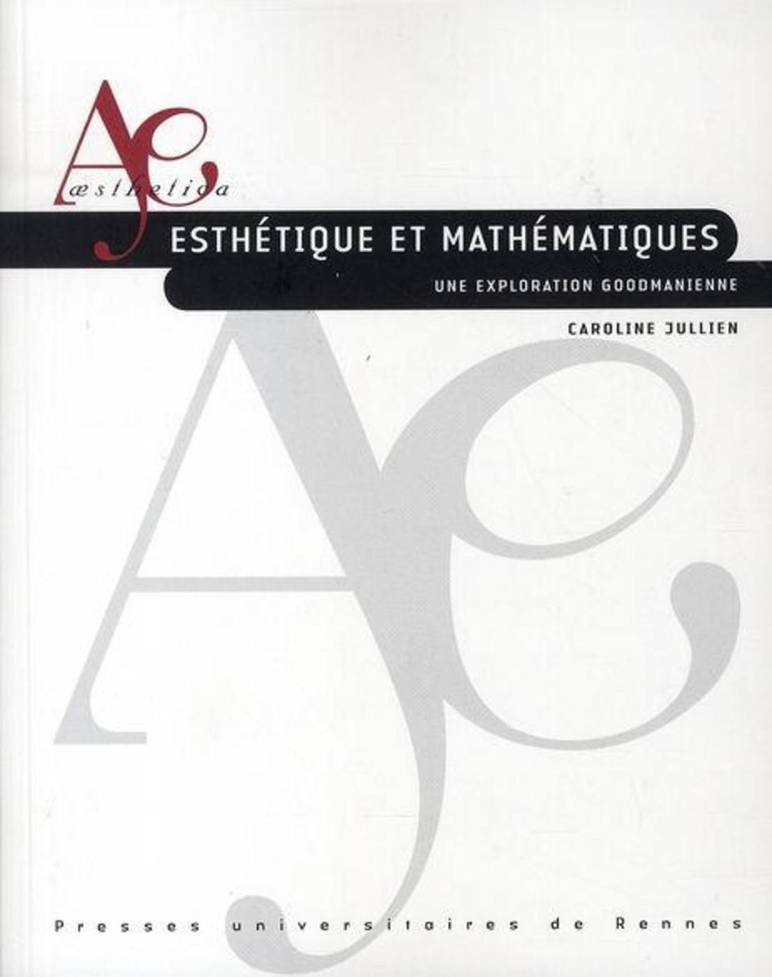 ESTHETIQUE ET MATHEMA (9782753506190-front-cover)