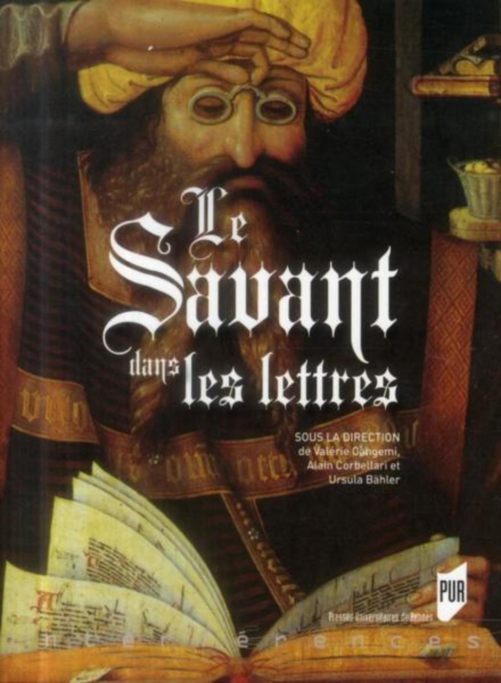 SAVANT DANS LES LETTRES (9782753529489-front-cover)