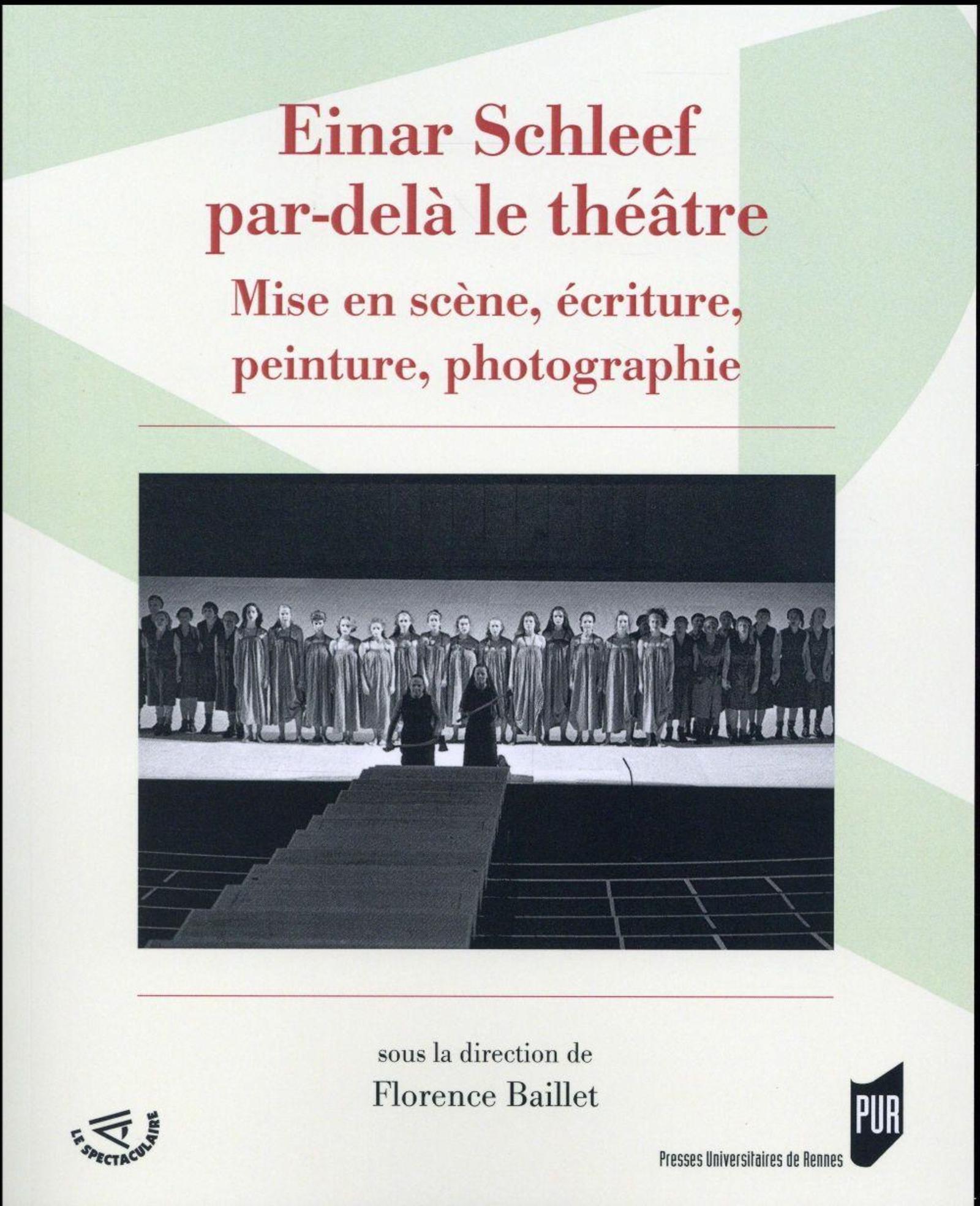 EINAR SCHLEEF PAR DELA LE THEATRE (9782753547568-front-cover)