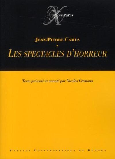 SPECTACLES D HORREUR (9782753511798-front-cover)