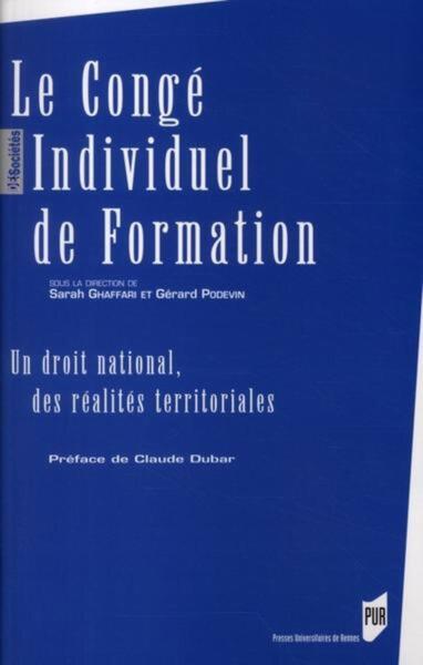 CONGE INDIVIDUEL DE FORMATION (9782753506794-front-cover)