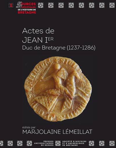 ACTES DE JEAN IER (9782753532540-front-cover)