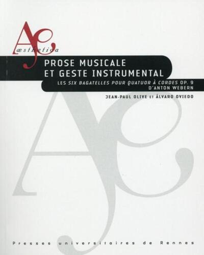 PROSE MUSICALE ET GESTE INSTRUMENTAL AVEC CD (9782753535060-front-cover)