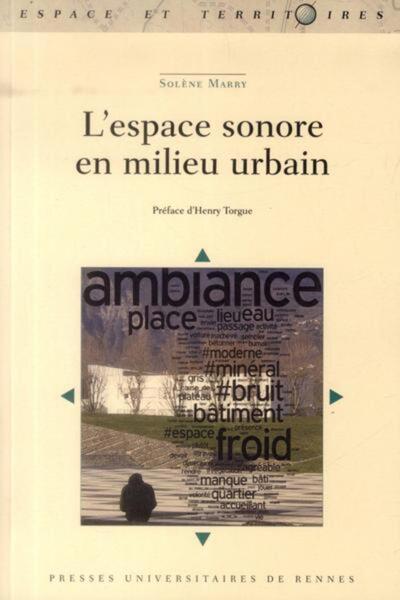 ESPACE SONORE EN MILIEU URBAIN (9782753522886-front-cover)