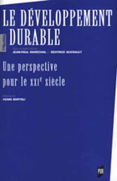 DEVELOPPEMENT DURABLE (9782753500228-front-cover)