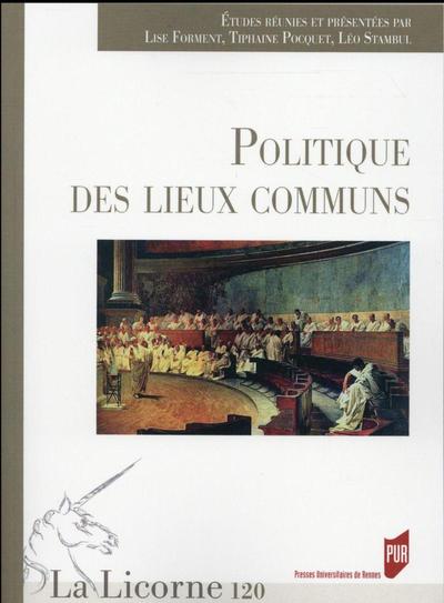 POLITIQUE DES LIEUX COMMUNS (9782753547827-front-cover)