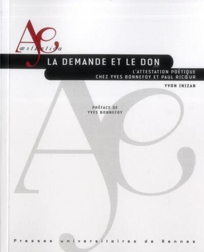 DEMANDE ET LE DON (9782753522312-front-cover)