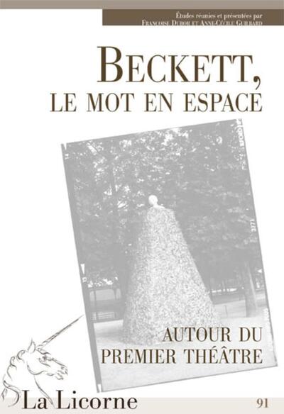 BECKETT LE MOT EN ESPACE (9782753510852-front-cover)