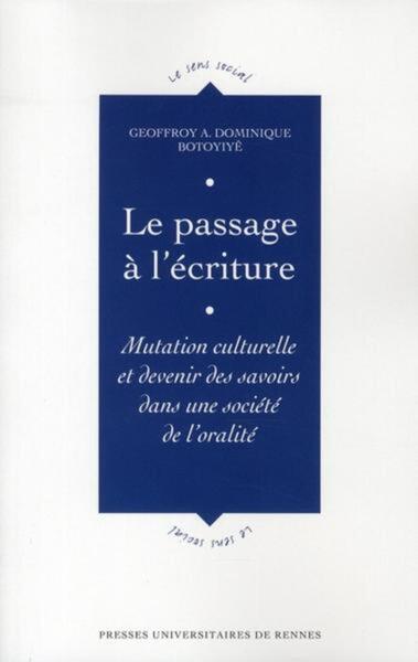 PASSAGE A L ECRITURE (9782753510043-front-cover)