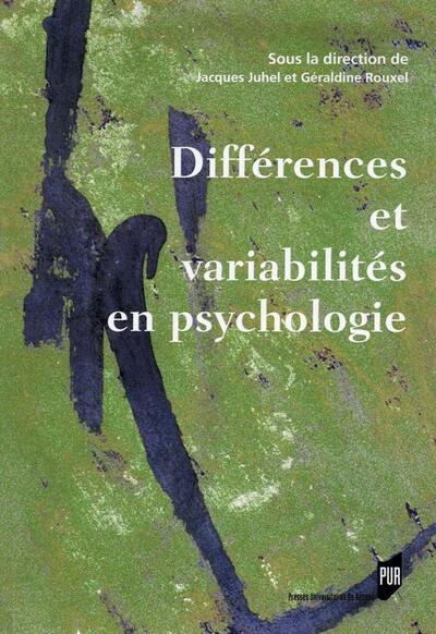 DIFFERENCES ET VARIABILITES EN PSYCHOLOGIE (9782753536227-front-cover)