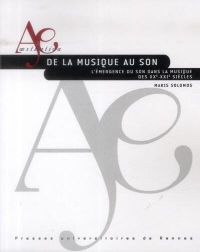 DE LA MUSIQUE AU SON (9782753526389-front-cover)