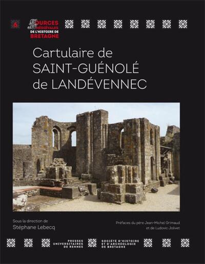 CARTULAIRE DE L ABBAYE SAINT GUENOLE DE LANDEVENNEC (9782753527256-front-cover)
