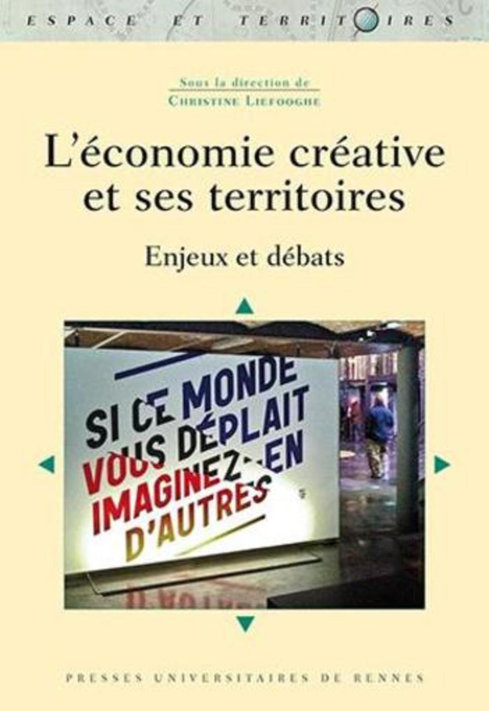 ECONOMIE CREATIVE ET SES TERRITOIRES (9782753539785-front-cover)